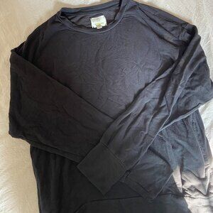 Aerie Black Crewneck